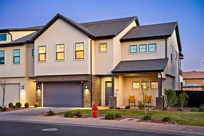 Front of Home,  2 Car Garage