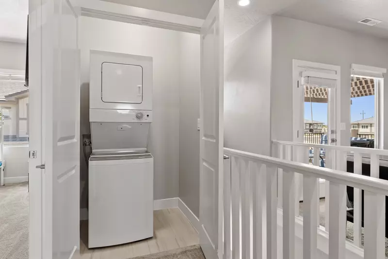 Stacked Washer and Dryer