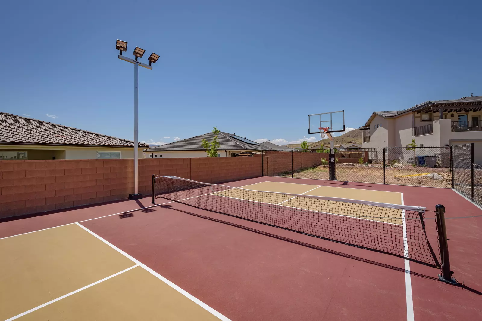 Community Pickleball Basketball Court