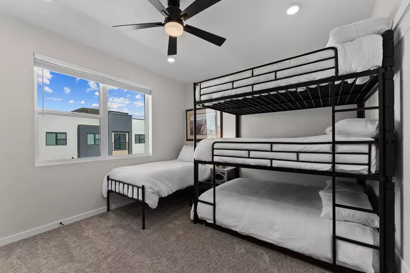 Triple Double Bunks + Twin bedroom