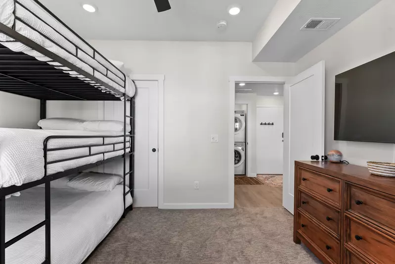 Triple Double Bunks + Twin bedroom