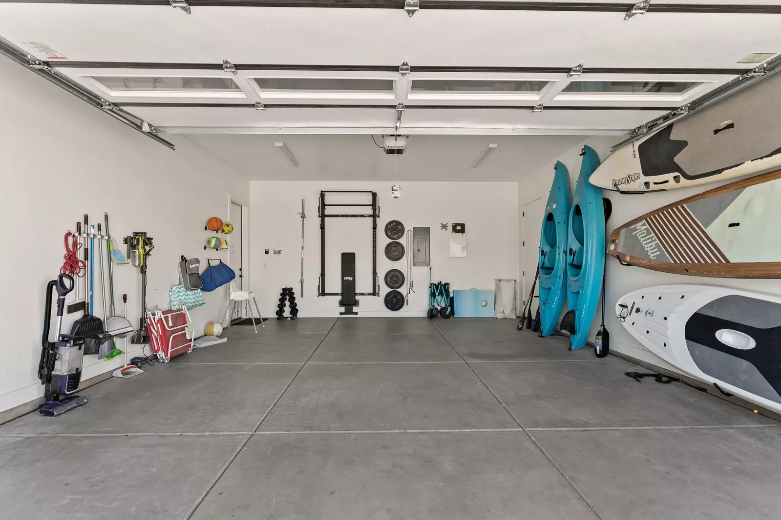 Garage Exercise Equipment