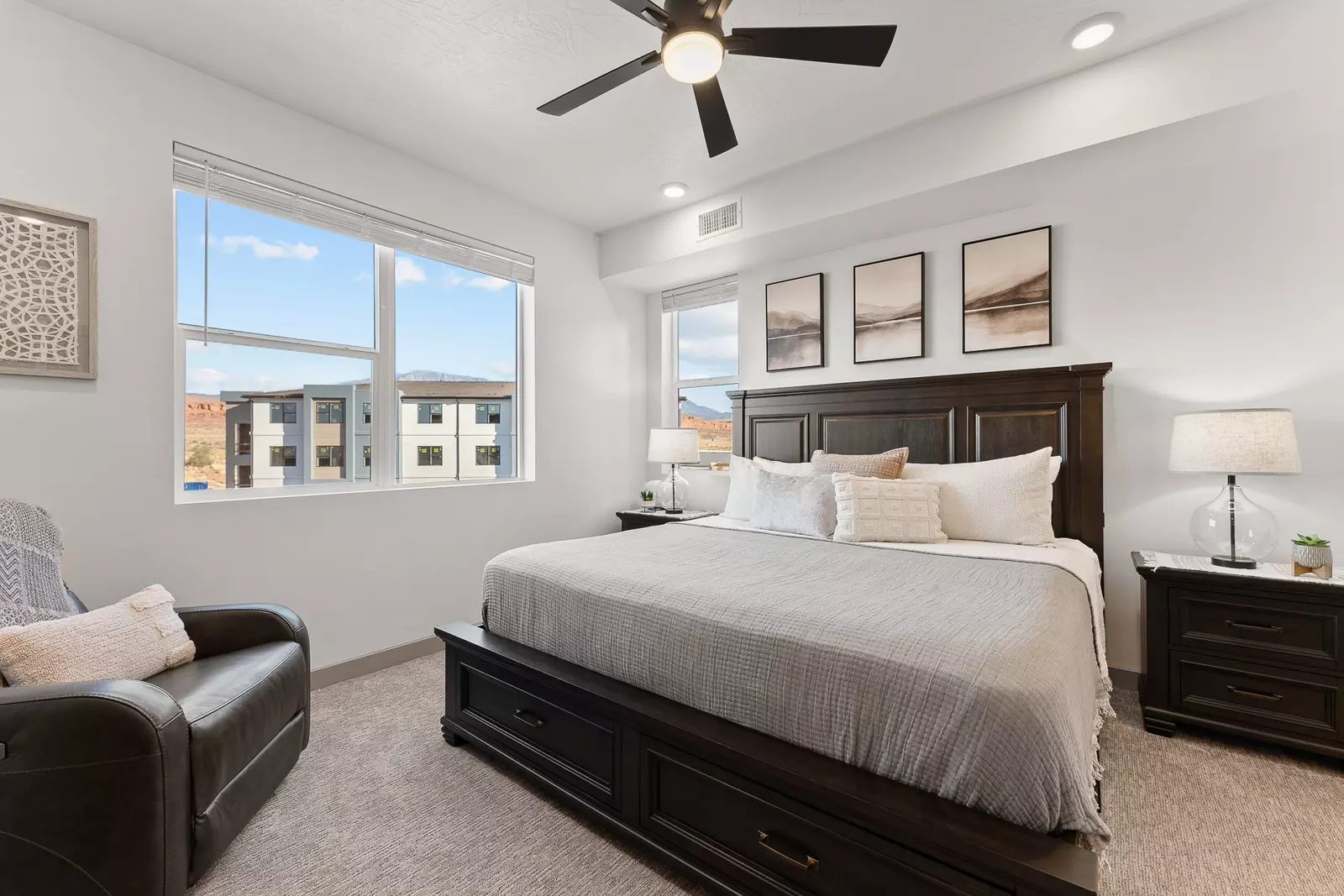 King Bedroom w/ attached bath