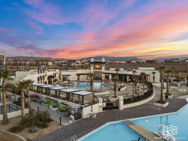 Desert Color Resort at Sunset