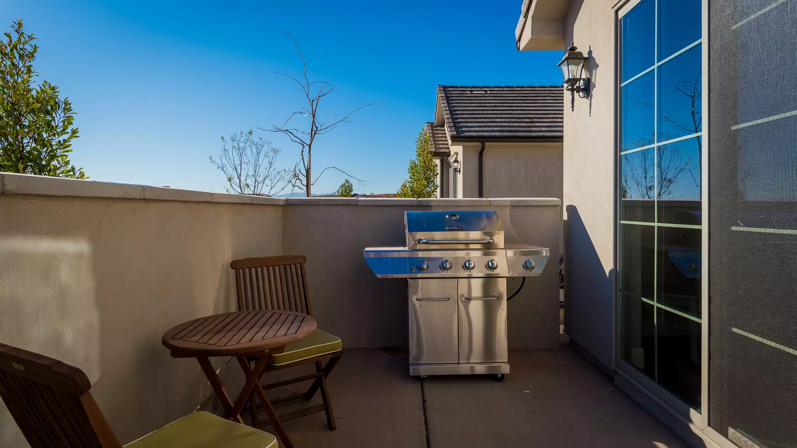 Patio with BBQ Grill