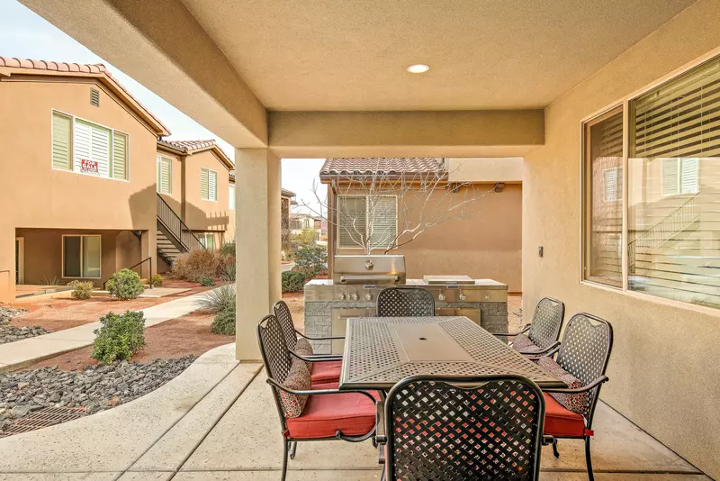 Patio with BBQ Grill