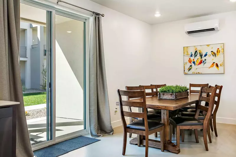 Dining Room with Patio Entrance