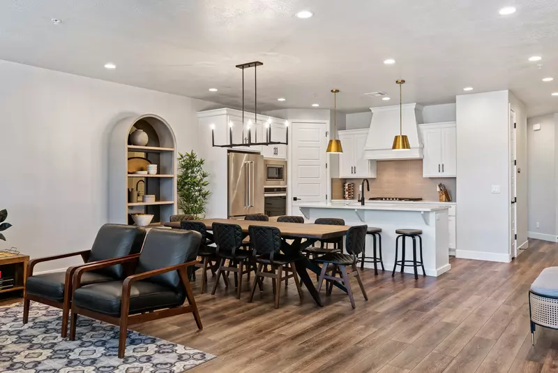 Overview of Kitchen and Dining Room