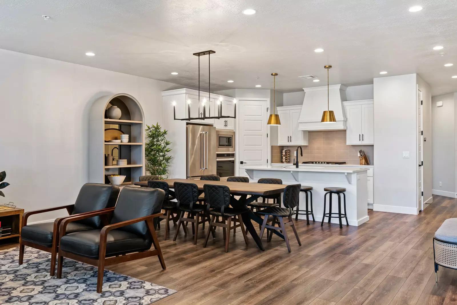 Kitchen and Dining Area