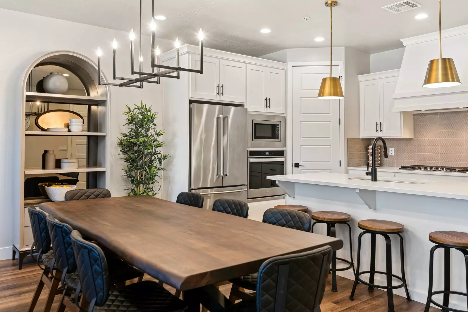 Kitchen and Dining Area