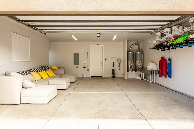 Garage with Seating