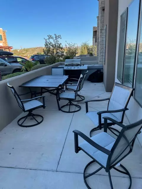 Lower Patio with BBQ (current BBQ location)