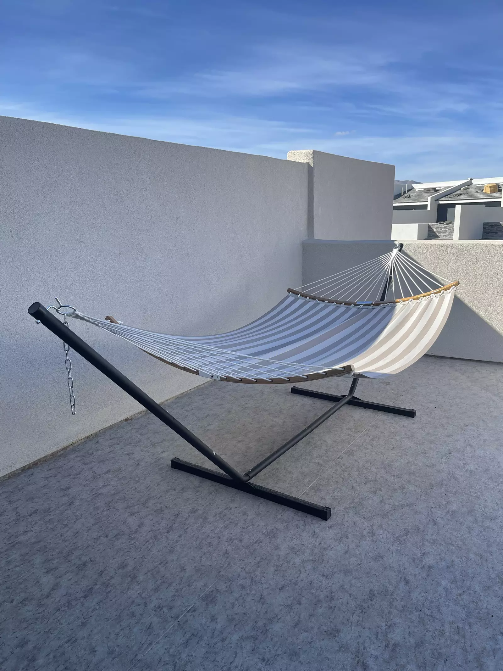 Hammock on 3rd Level Patio