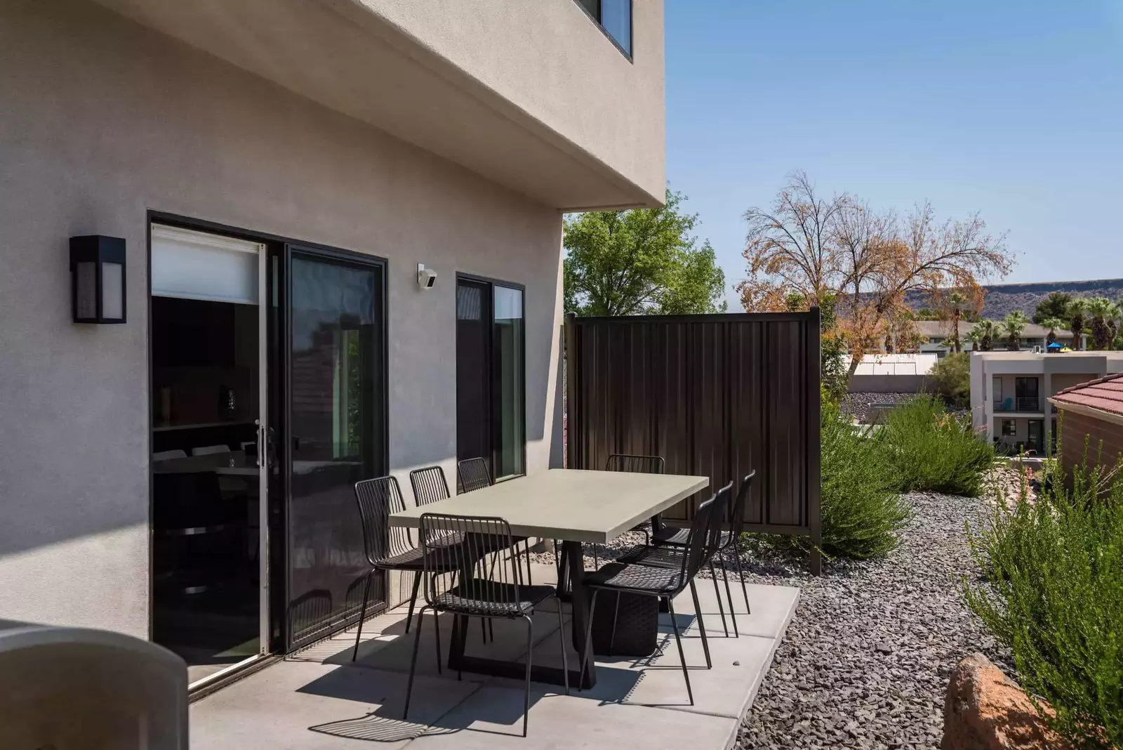 Outside Patio Dining Area