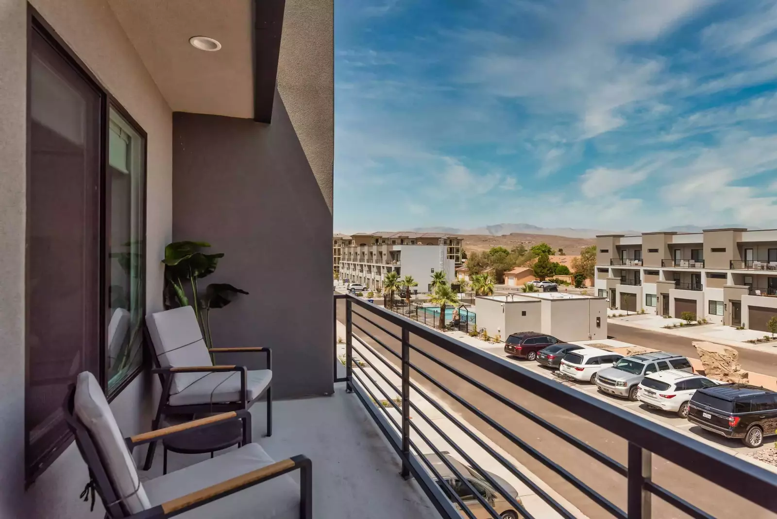 Outdoor Balcony Seating