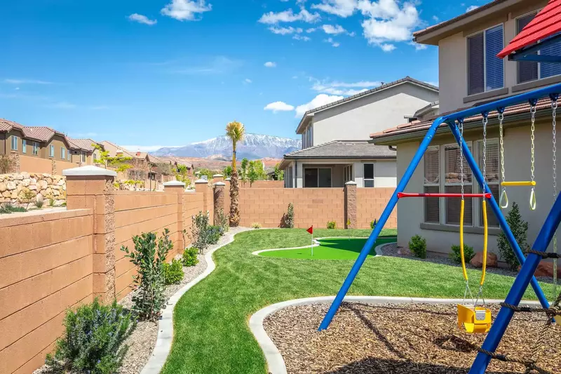 Private Putting Green and Private Playground