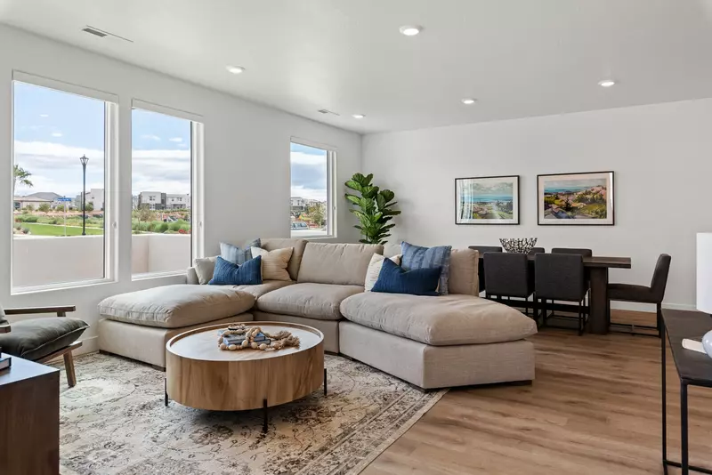 Living Room Dining Area