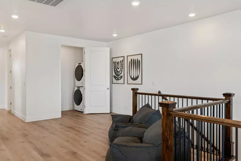 Family Room and Laundry Room