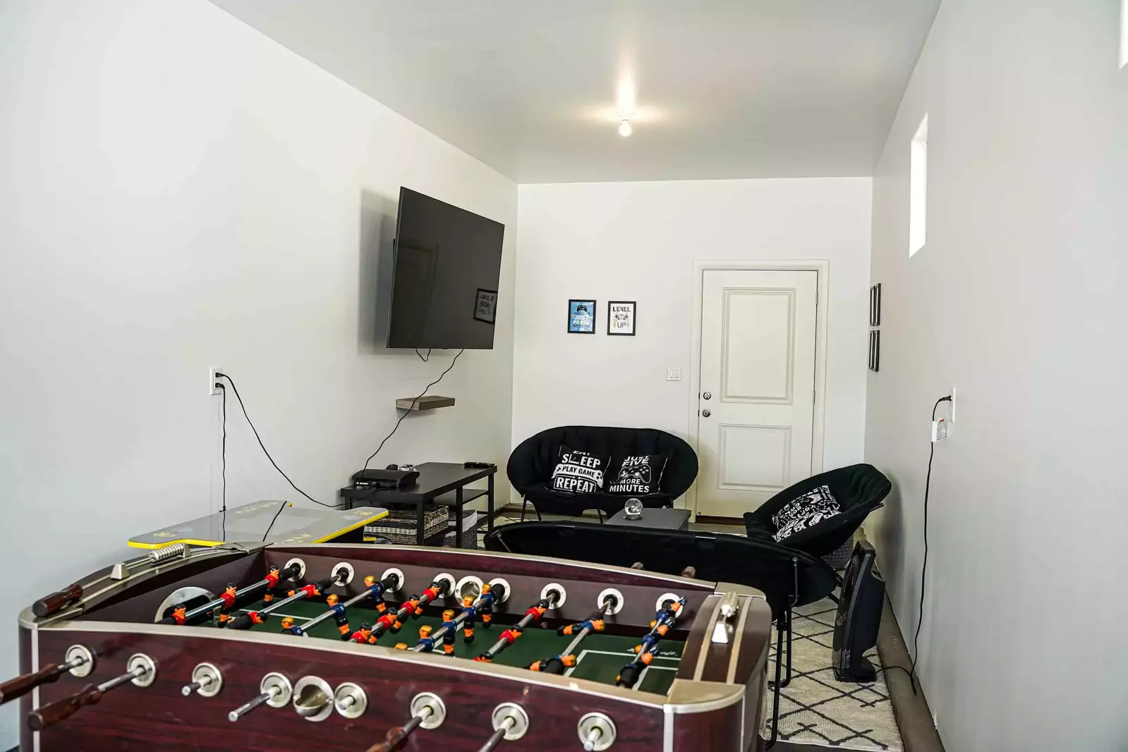 Gaming Area with Foosball Table