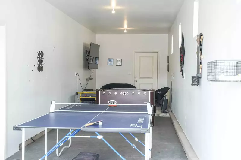 Ping Pong Table and Foosball Table