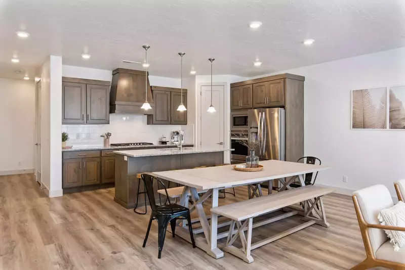 Kitchen and Dining Area