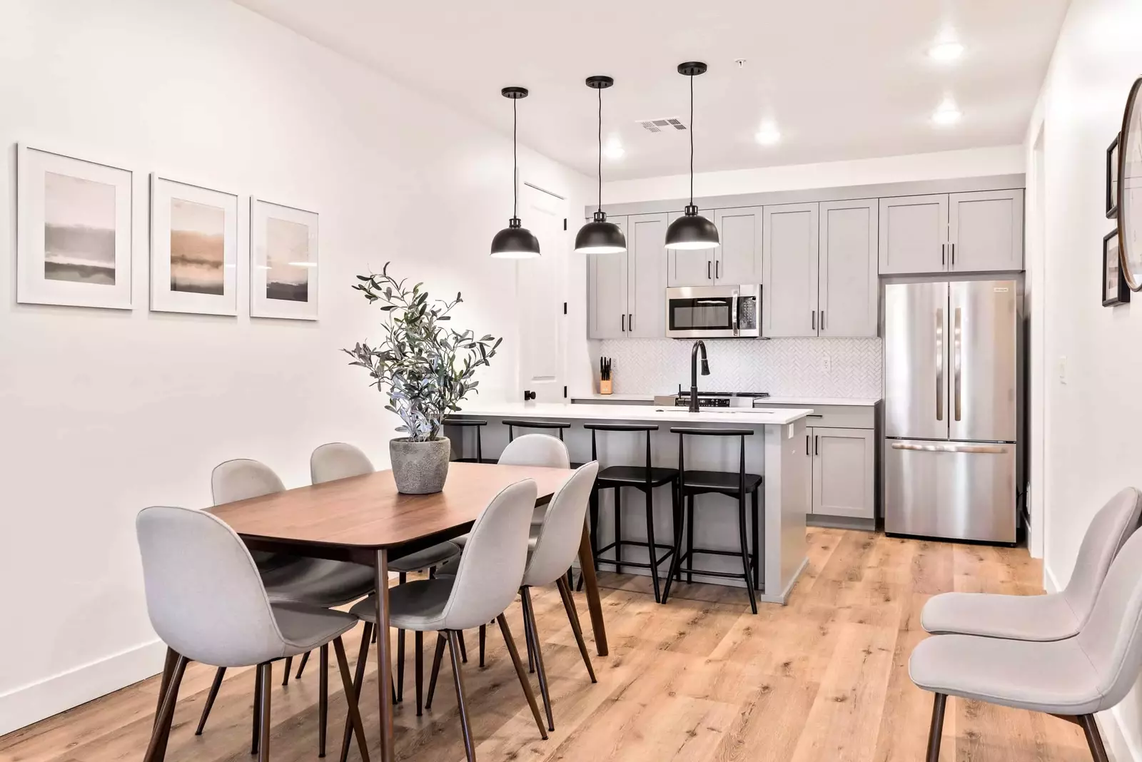 Dining Room and Kitchen