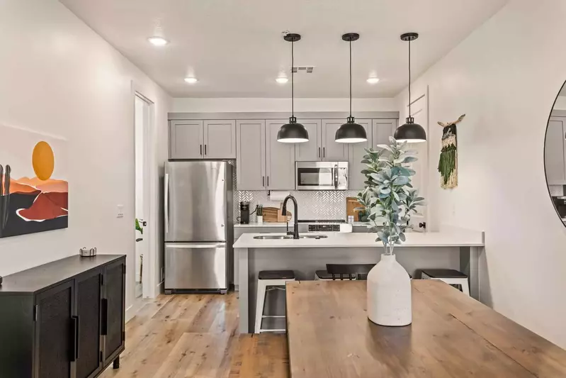 Dining and Kitchen Area