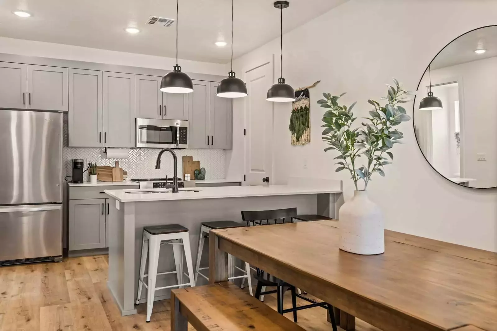 Dining Area and Kitchen