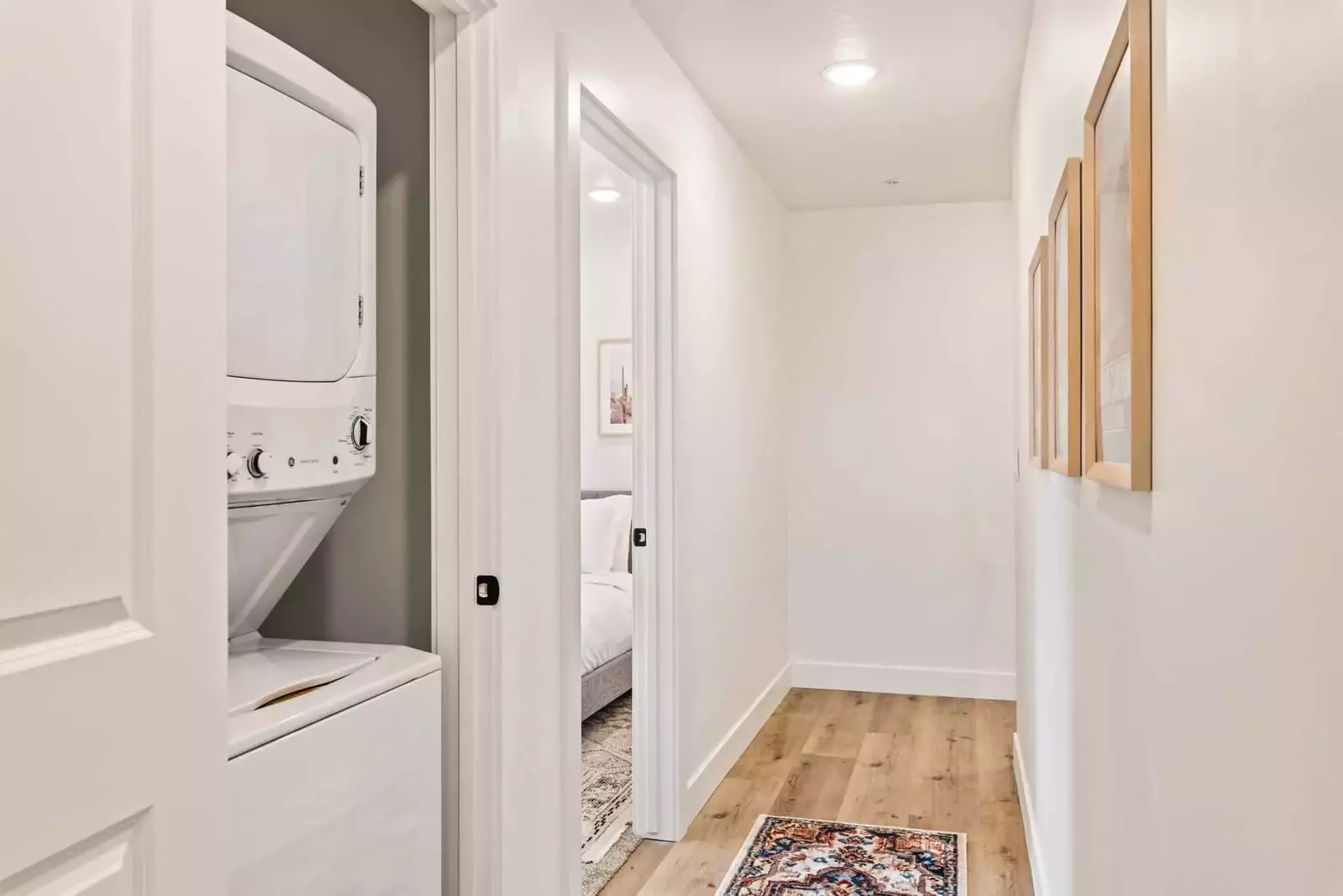 Laundry Room and Hallway