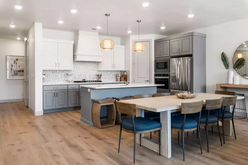 Kitchen and Dining Area