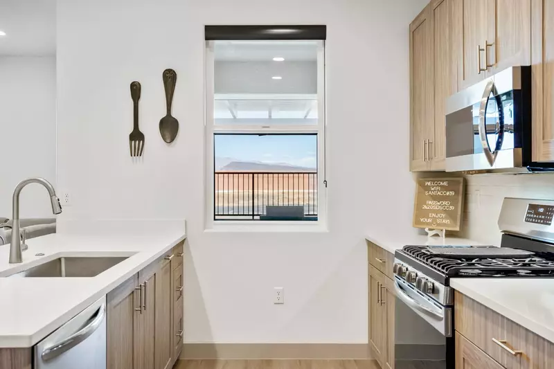 Fully Equipped Kitchen Area