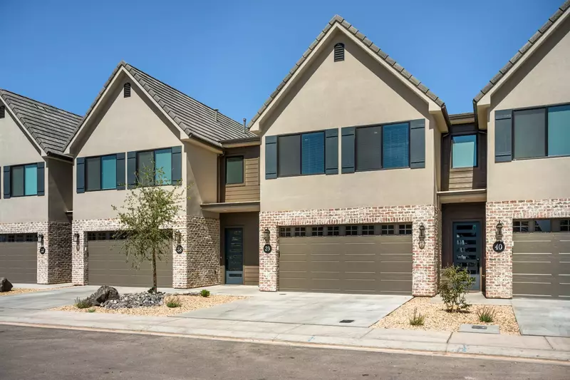 Front View of Home with 2 Car Garage