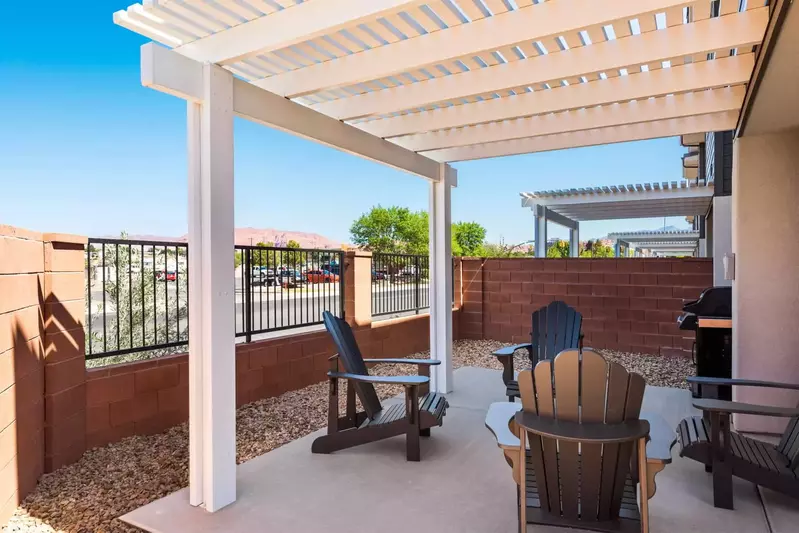 Back Patio Pergola