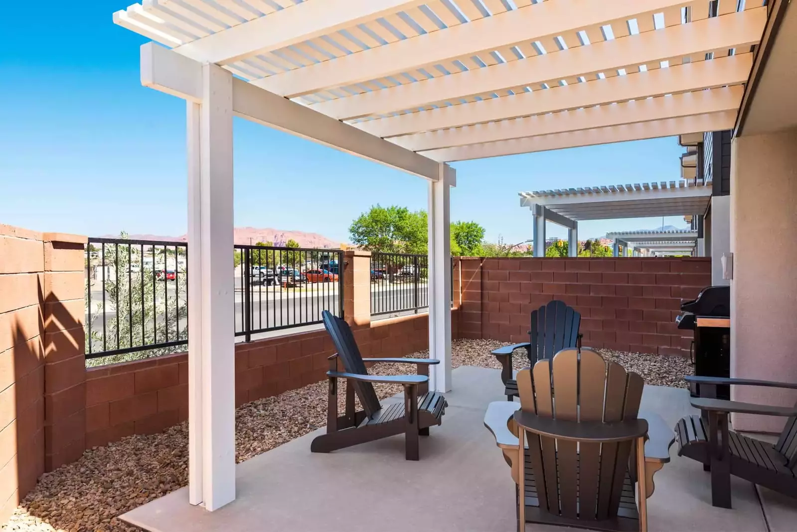 Back Patio Pergola