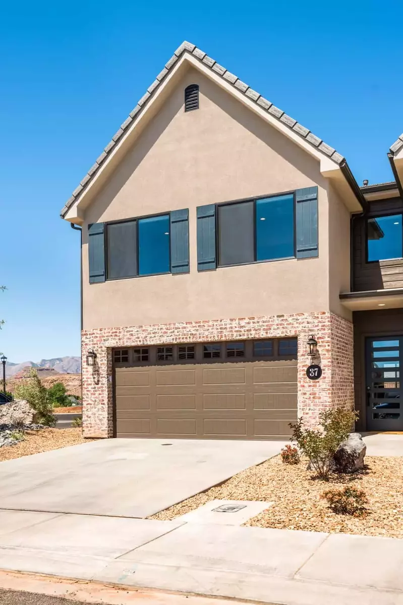 Front View of Home with 2 Car Garage