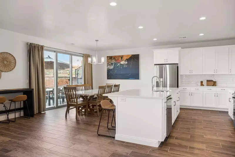 Fully Equipped Kitchen and Dining Area