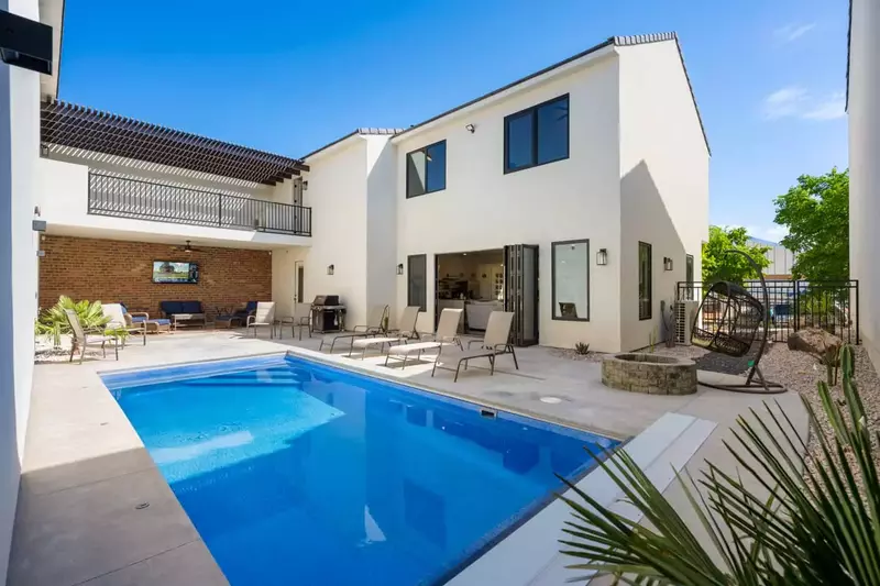 Covered Patio / Private Pool Area