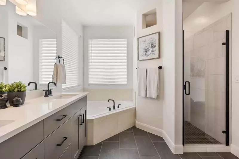 Bathroom with Large Tub