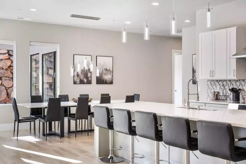 Kitchen and Dining Area