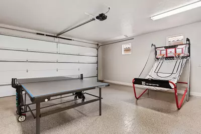 Ping Pong Table and Basketball Game