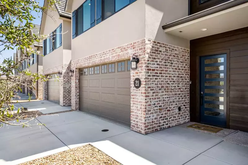 Front View of Home with 2 Car Garage