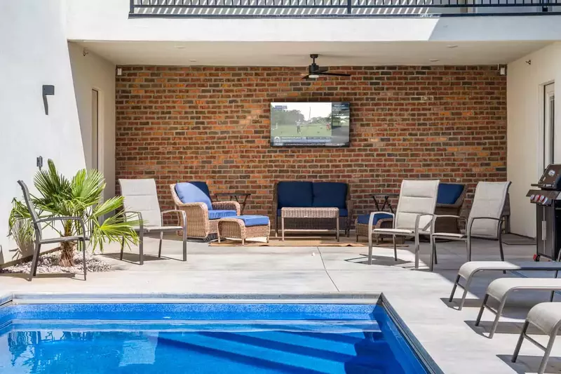 Private Pool Patio