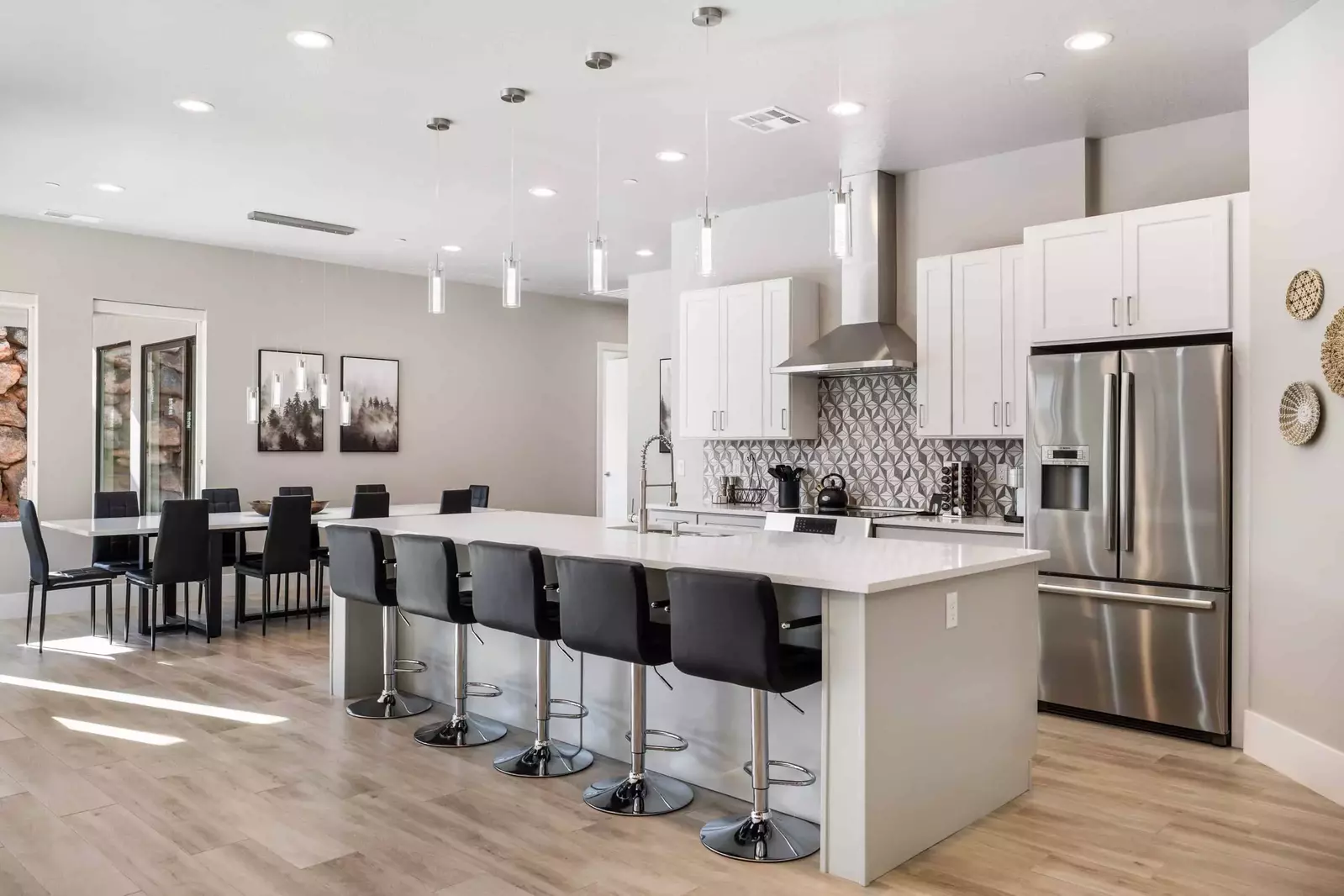 Kitchen and Dining Area