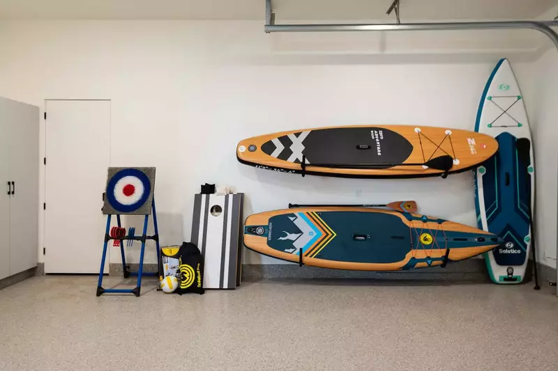 Garage Sports Equipment