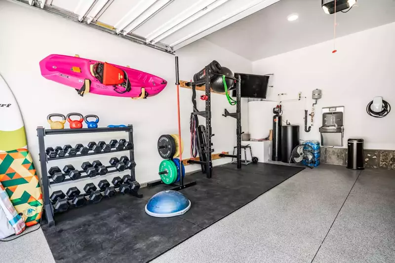 Garage Gym & Water Vessels