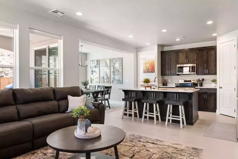 Living Room and Kitchen