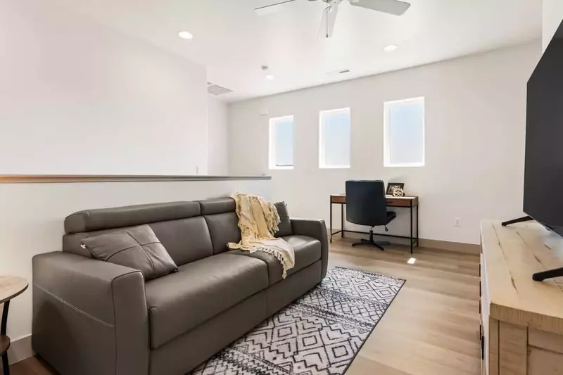 Upstairs Family Room with Queen Sleeper Sofa