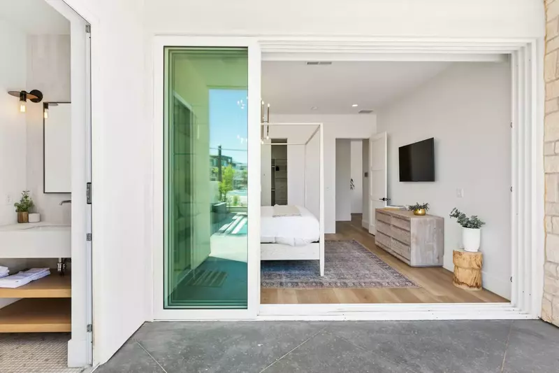 King Bedroom with Pool Views