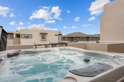 Rooftop Patio and Private Hot Tub