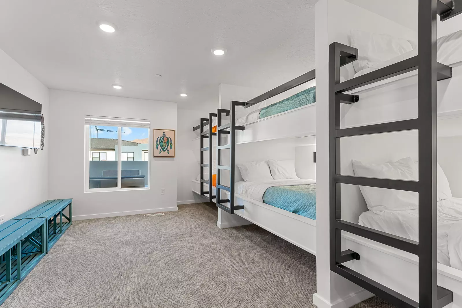 3 Double/Double Bunk Bedroom